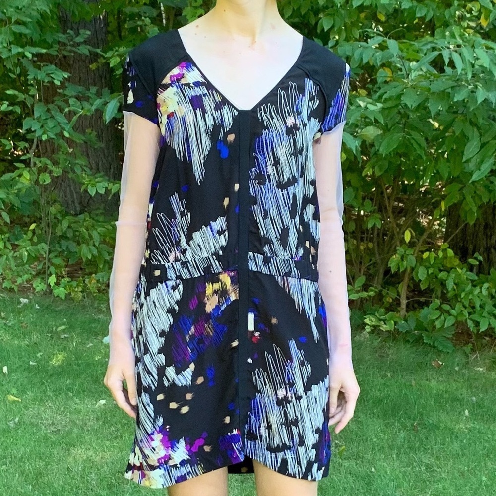 Anthropologie Leifsdottir Silk Dress, 4. - Picture 4 of 12